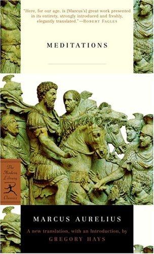 Meditations by Marcus Aurelius (book cover)