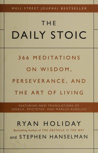 The Daily Stoic by Ryan Holiday (book cover)